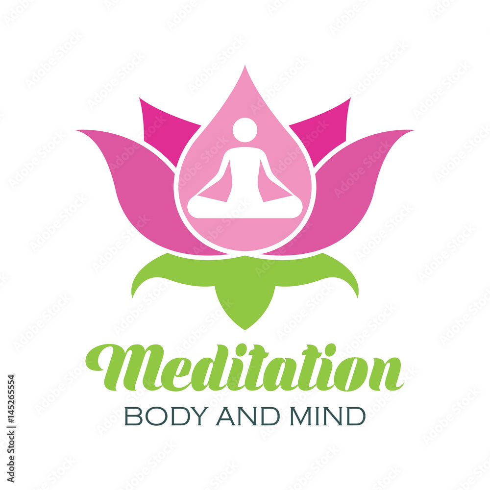 yoga body and mind meditation logo with text space for your slogan / tagline, vector illustration
yoga body and mind meditation logo with text space for your slogan / tagline, vector illustration