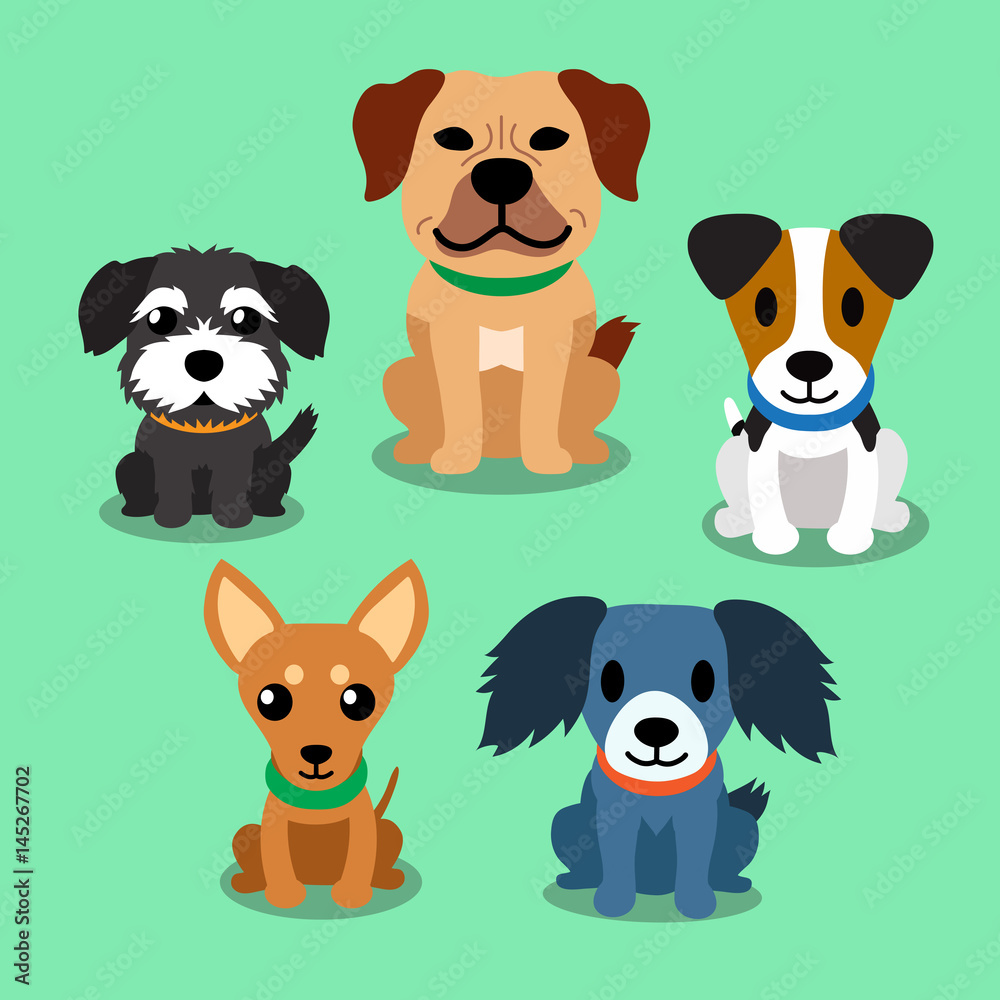 Cartoon dogs