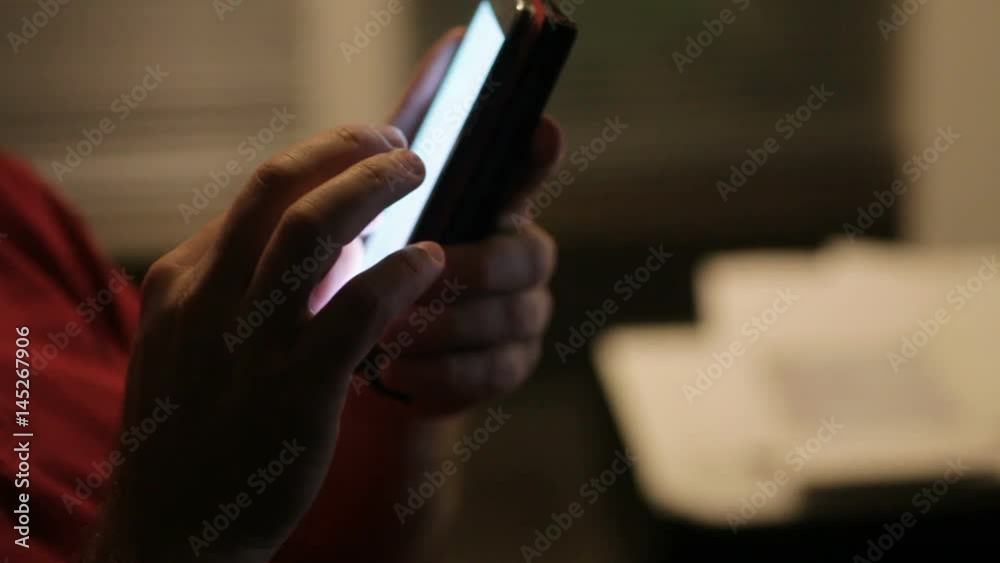 businessman is sitting with a tablet in the office businessman is sitting with a tablet in the office