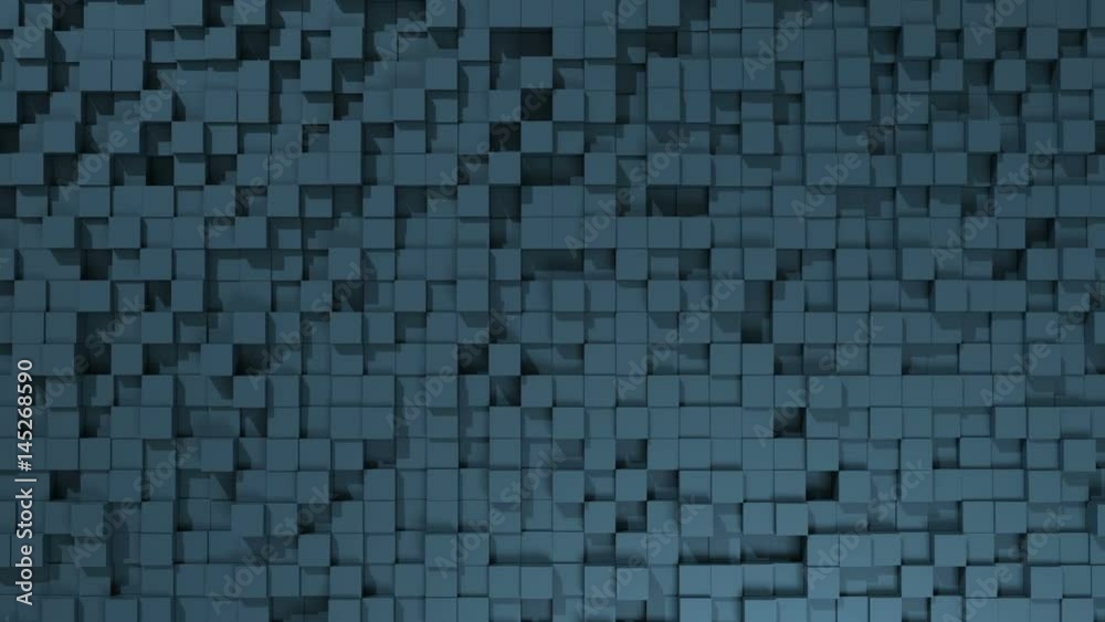 Green blocks moving in up and down pattern Green blocks moving in up and down pattern