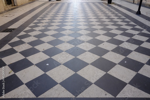 Checkered floor in pescara