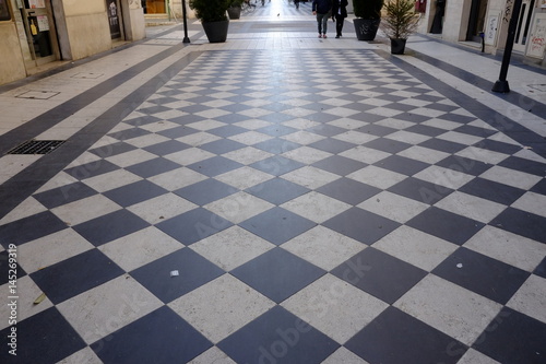 Foto Checkered floor in pescara