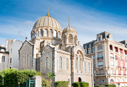Orthodox church in Biarritz, France