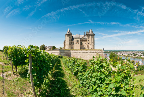 Chateau de Saumur, Loire Valley, France photo