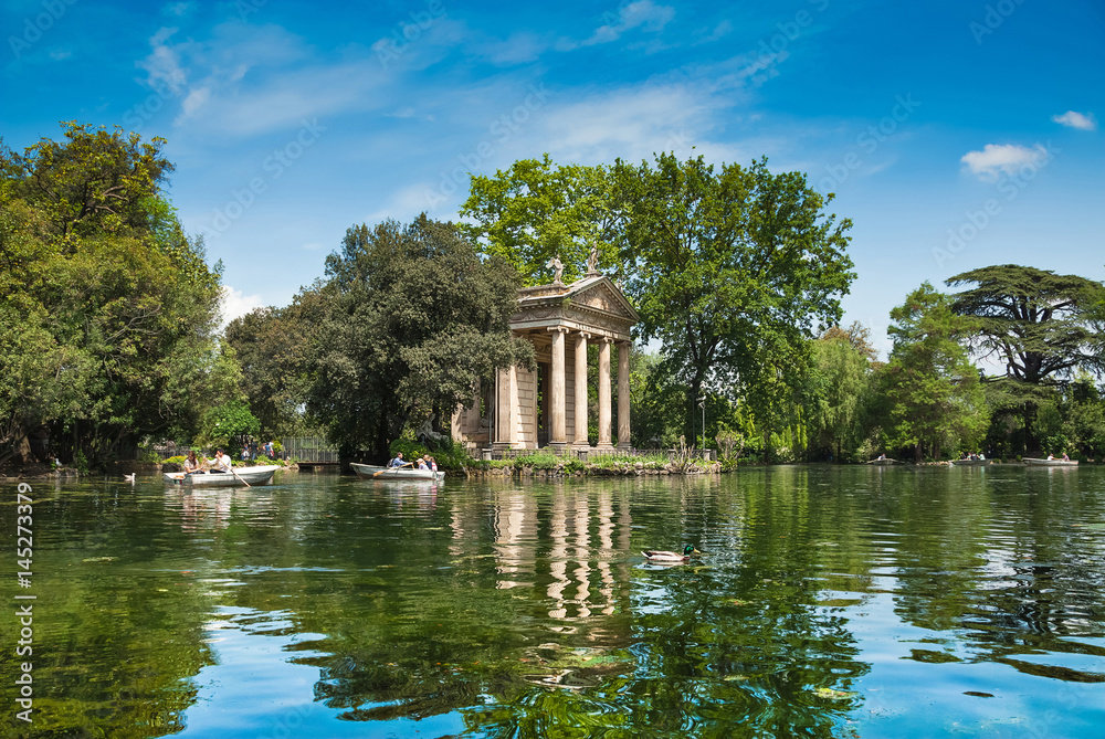 Obraz premium Villa Borghese Pinciana, Pincian Hill, Rome, Italy