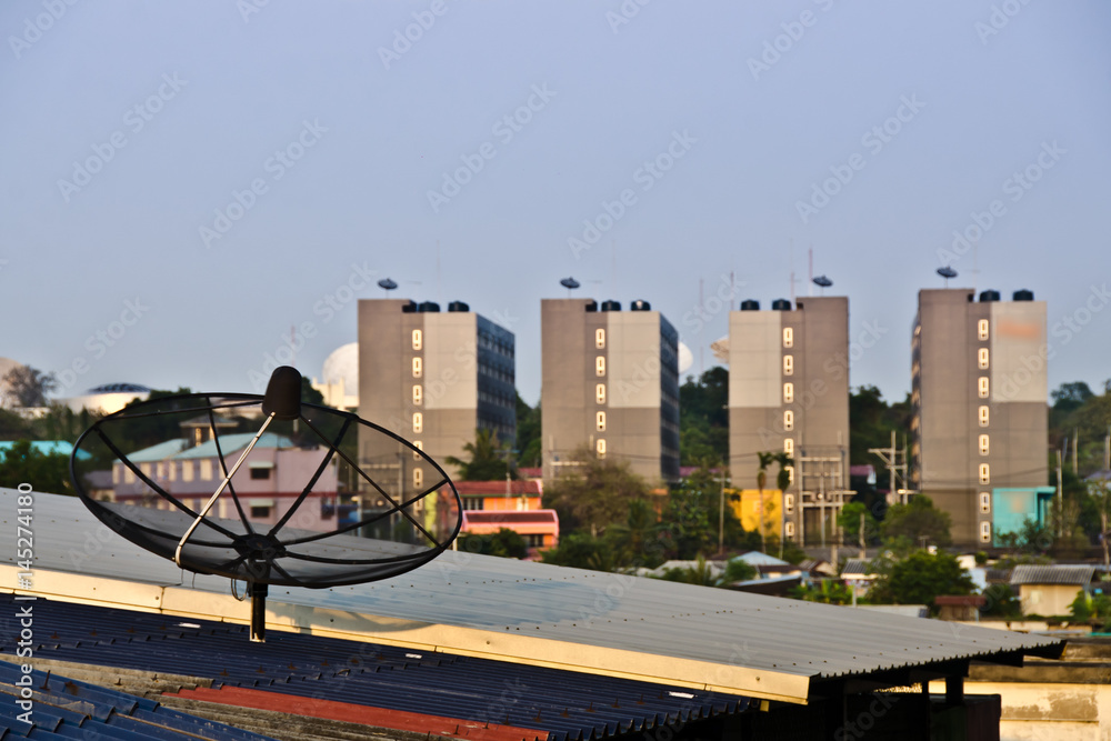 Satellite communications. Satellite communications.