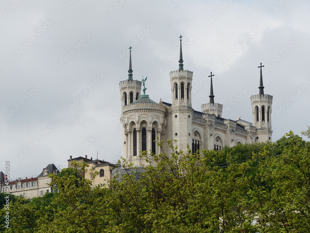 Naklejka premium Notre-Dame de Fourvière