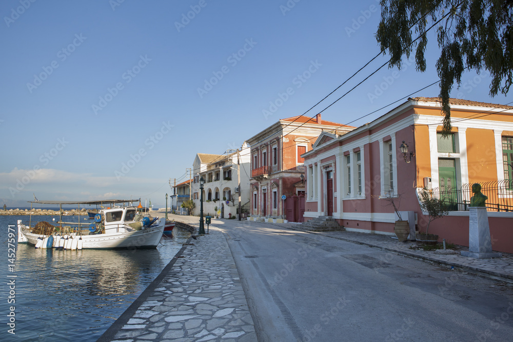 View of Gaios port on Paxos island