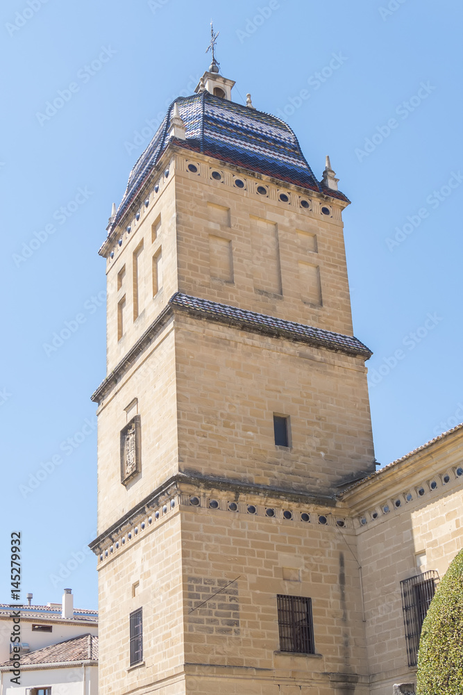 Tower of the Hospital de Santiago, Ubeda, Jaen, Spain