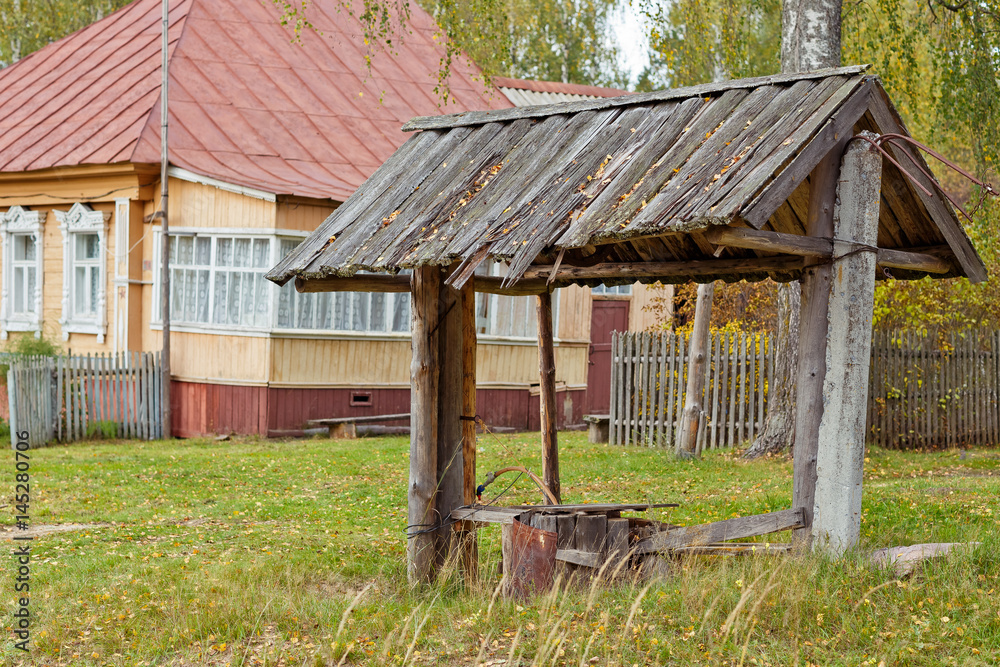 Fototapeta premium деревня