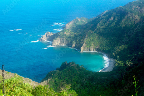 Hatsuneura coast in ogasawara island