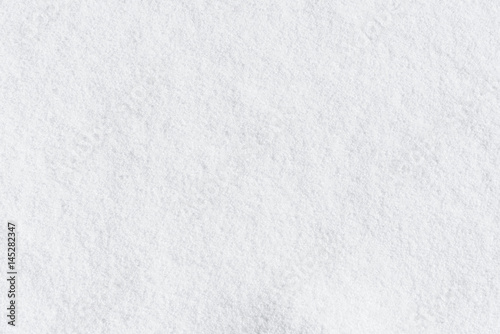 Full frame white winter snow background texture