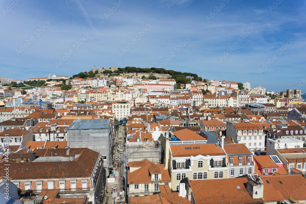 Vista de Lisboa desde mirador