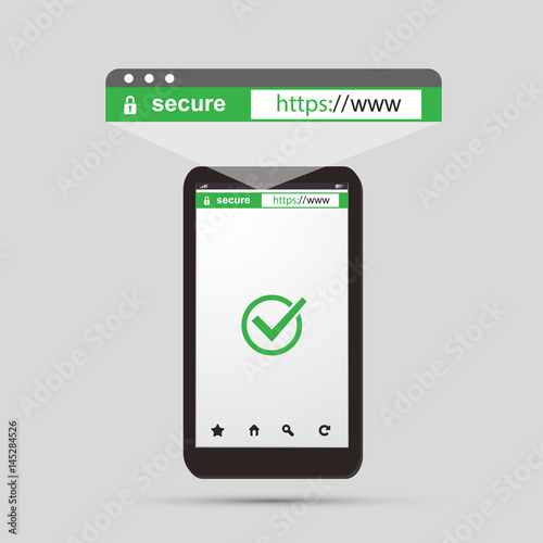 HTTPS Protocol - Safe and Secure Browsing on Mobile Phone and Tablet