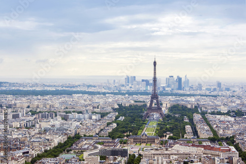 view on Eiffel tower in Paris © Anna Stakanova