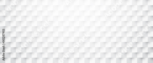 White paper checkered textured banner.
