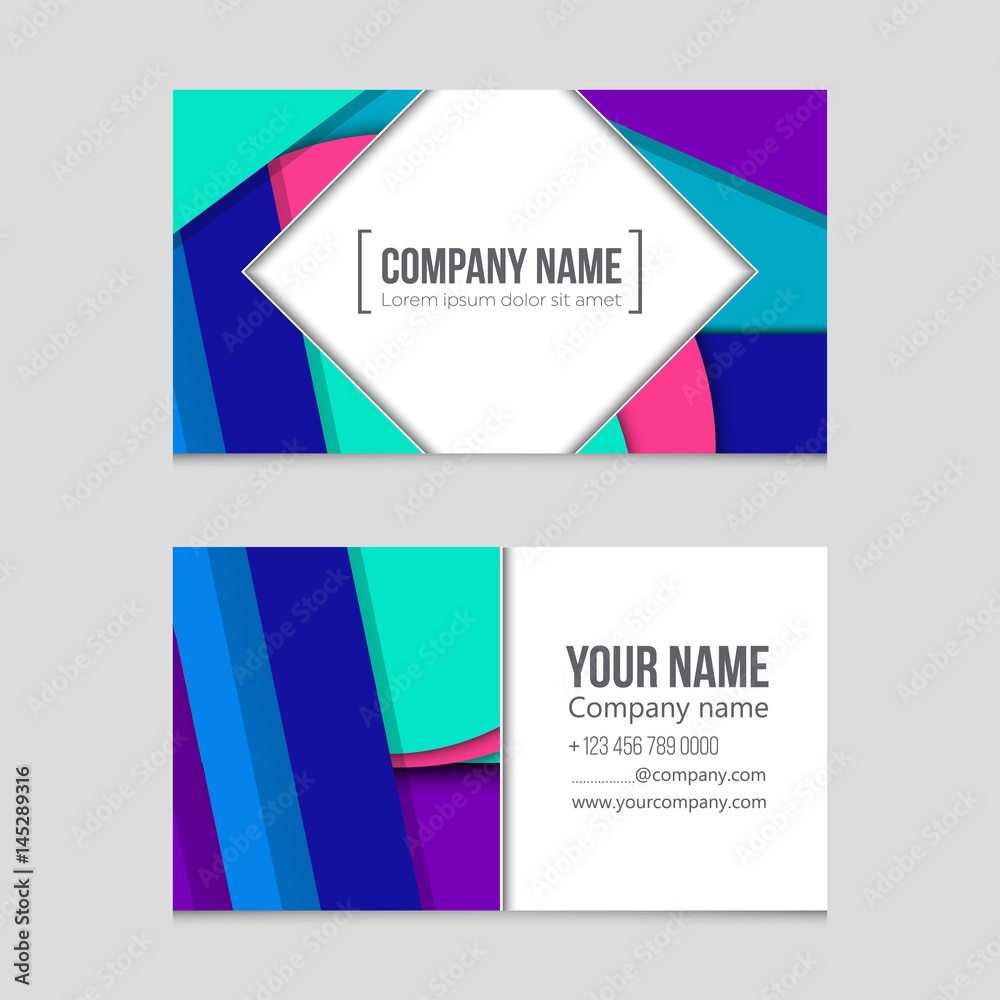 Fototapeta premium Abstract vector layout background set. For art template design, list, front page, mockup brochure theme style, banner, idea, cover, booklet, print, flyer, book, blank, card, ad, sign, sheet,, a4