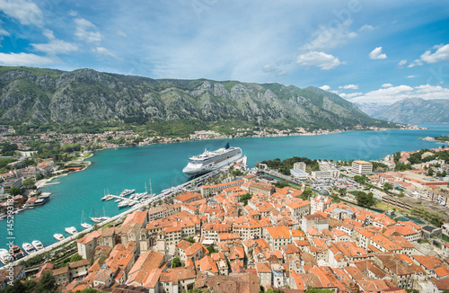 Kotor old town in Montenegro  Europe