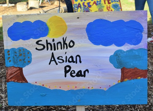 Shinko Asian Pear Sign photo