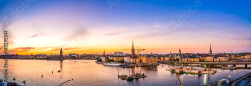 Photography Ausblick über Stockholm von Monteliusvagen