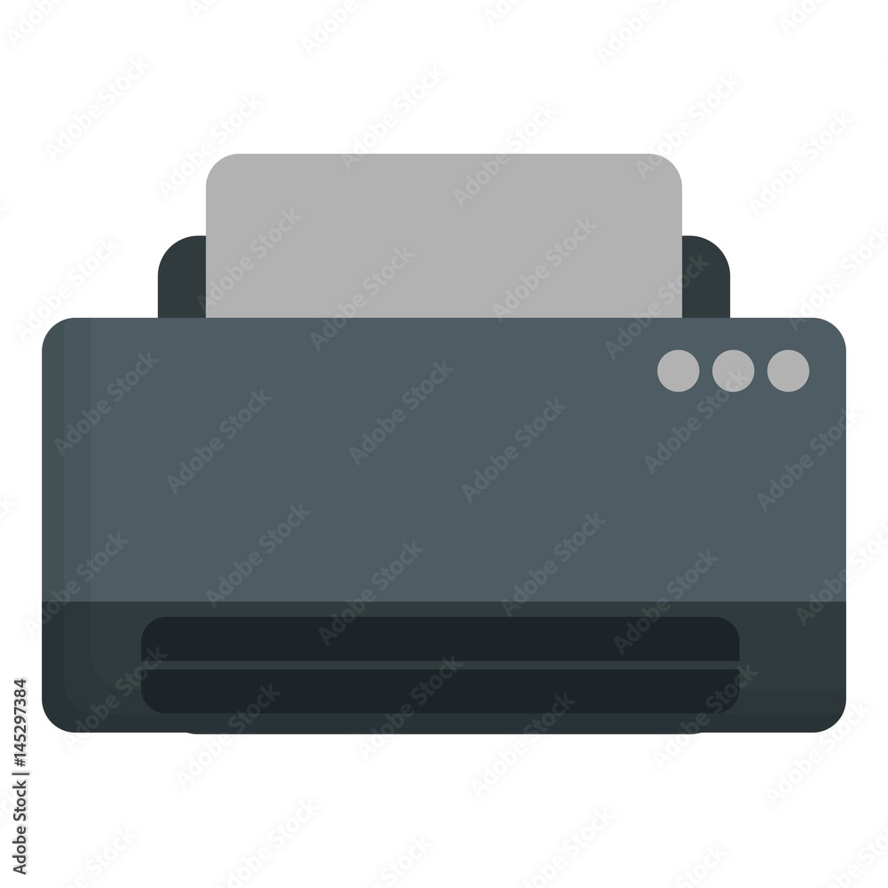 printer machine icon over white background. vector illustration printer machine icon over white background. vector illustration