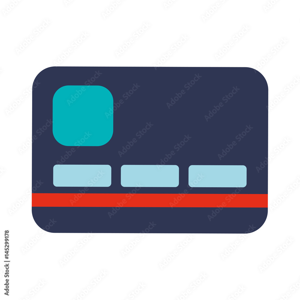 Bank credit card icon vector illustration graphic design Bank credit card icon vector illustration graphic design