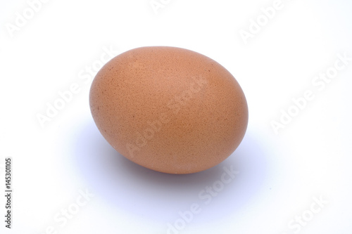 egg on white backgroun