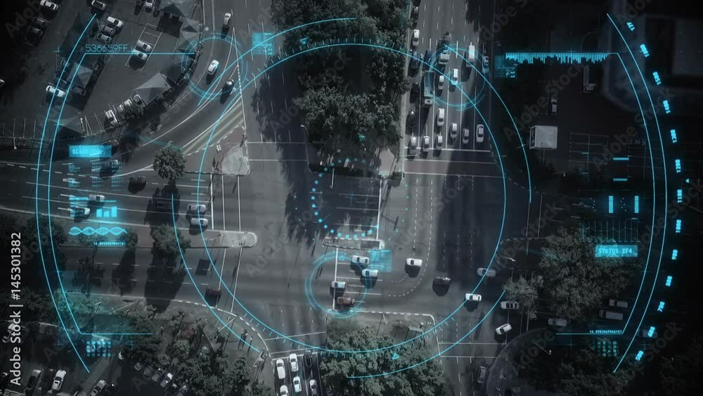 Digital composite video of Ariel target