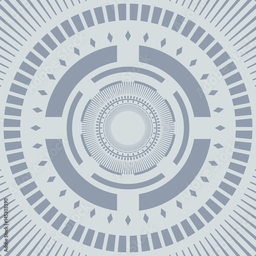 Imaginative round lines background