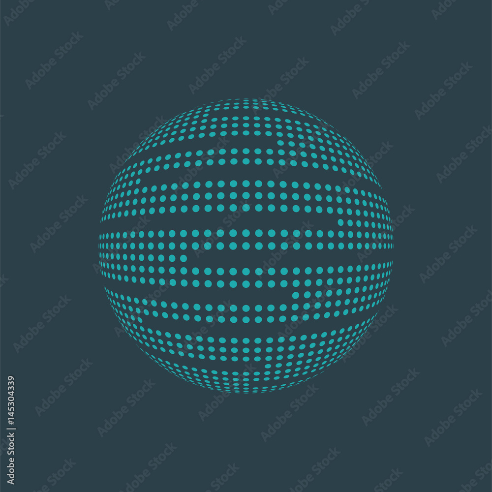 Globe logo vector