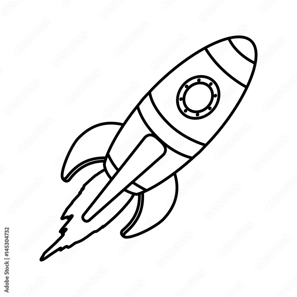 Spaceship start up symbol icon vector illustration graphic design Spaceship start up symbol icon vector illustration graphic design