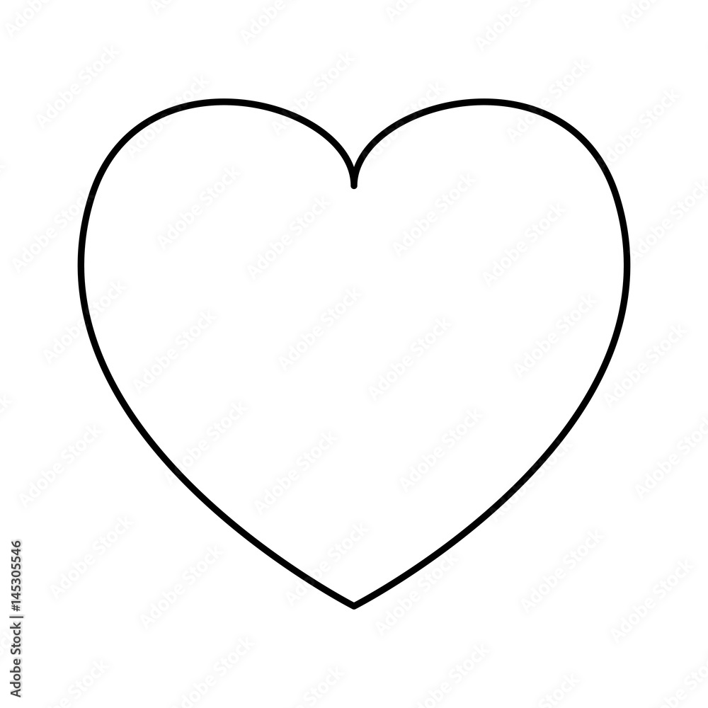 Heart love romanticism icon vector illustration graphic design Heart love romanticism icon vector illustration graphic design