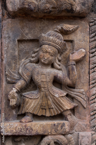 Hindu Goddess Stone Statue