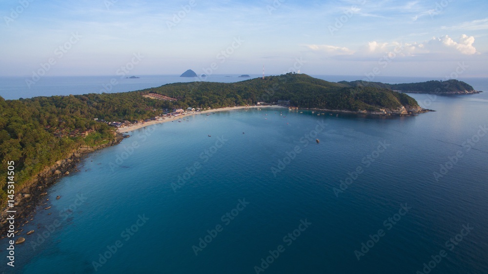 Aerial photo of Perhentian Island Malaysia