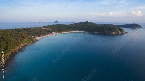 Aerial photo of Perhentian Island Malaysia photo