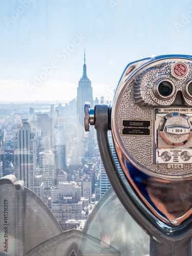 Top of the Rock view, Manhattan. New York © Sebas