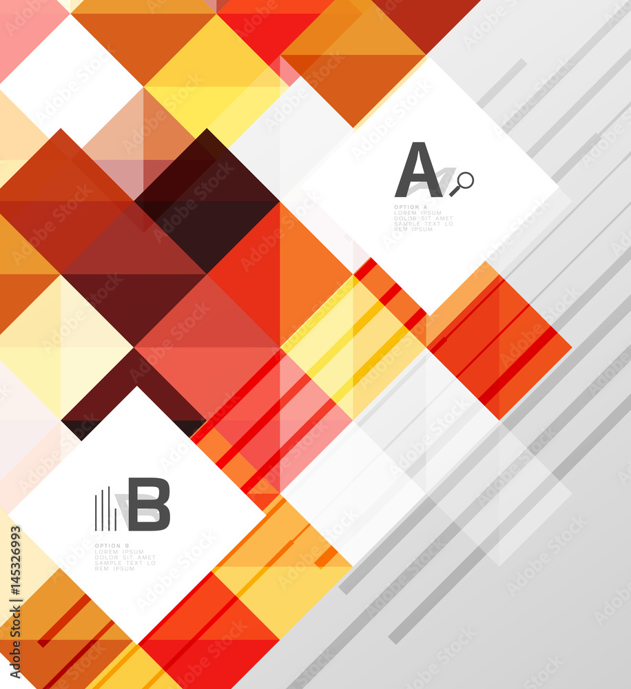Modern geometrical square banner, minimalistic abstract background Modern geometrical square banner, minimalistic abstract background