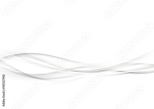 Modern speed swoosh grey wave background