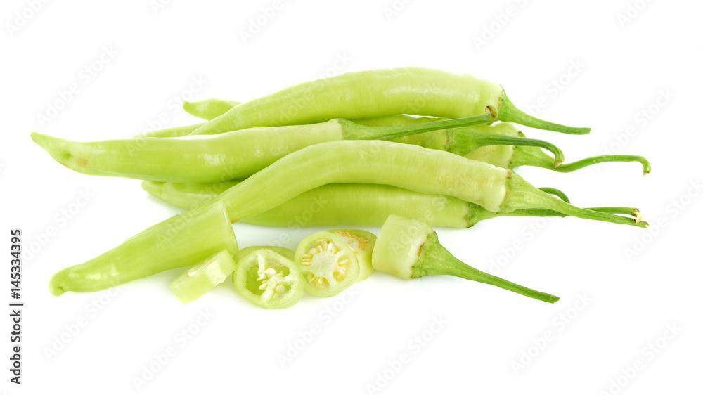 chili pepper isolated on white baackground chili pepper isolated on white baackground