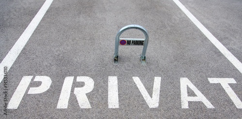 Privat, Privatparkplatz, Parken verboten
