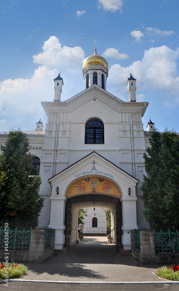 Свято-Никольский мужской монастырь Русской православной церкви. Город Гомель, Республика Беларусь