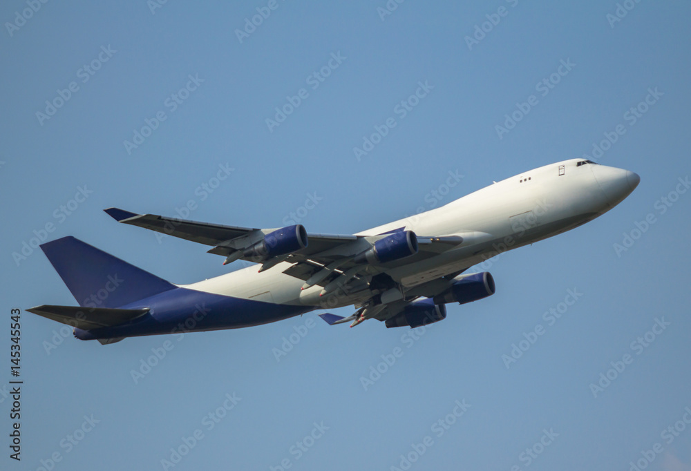 Airplane taking off