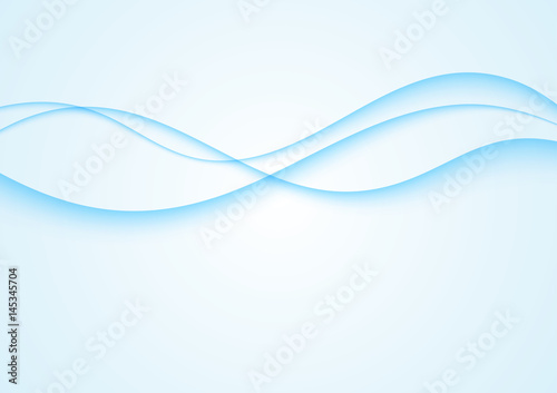 Abstract wave line form vector illustration background