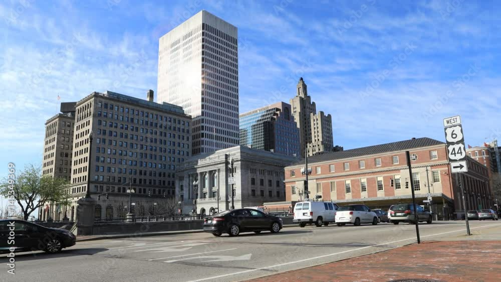 4K UltraHD A Timelapse of Providence skyline 4K UltraHD A Timelapse of Providence skyline