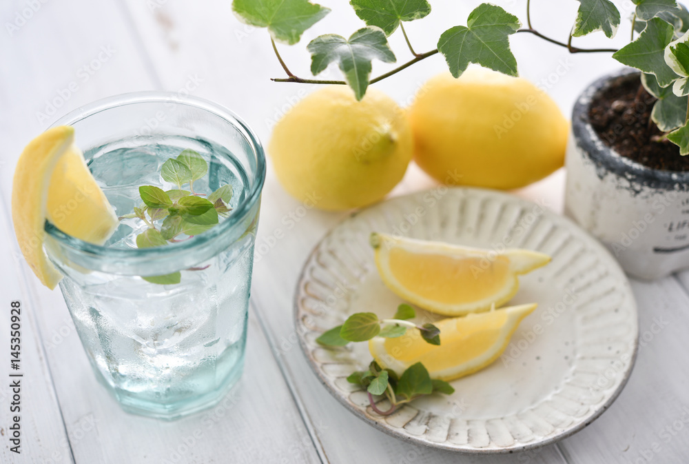 lemon & water lemon & water