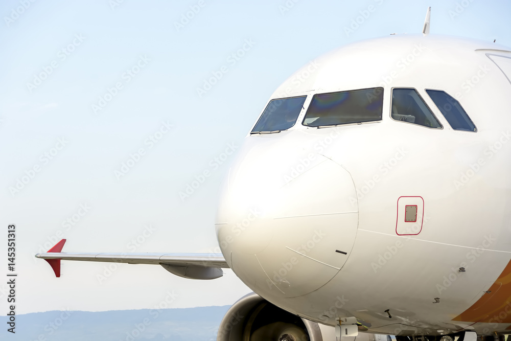Airplane Closeup Airplane Closeup