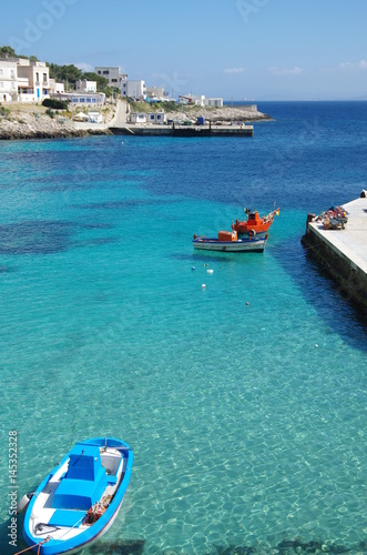 eau turquoise levanzo italie