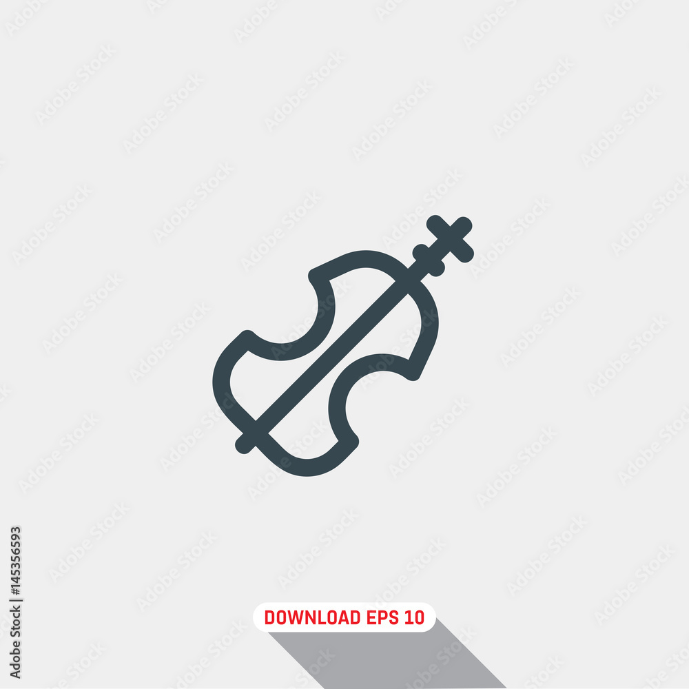 Violoncello icon, vector Violoncello icon, vector