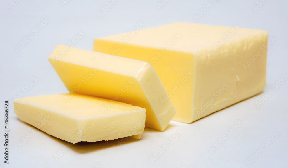 Geschnittene Butter Geschnittene Butter