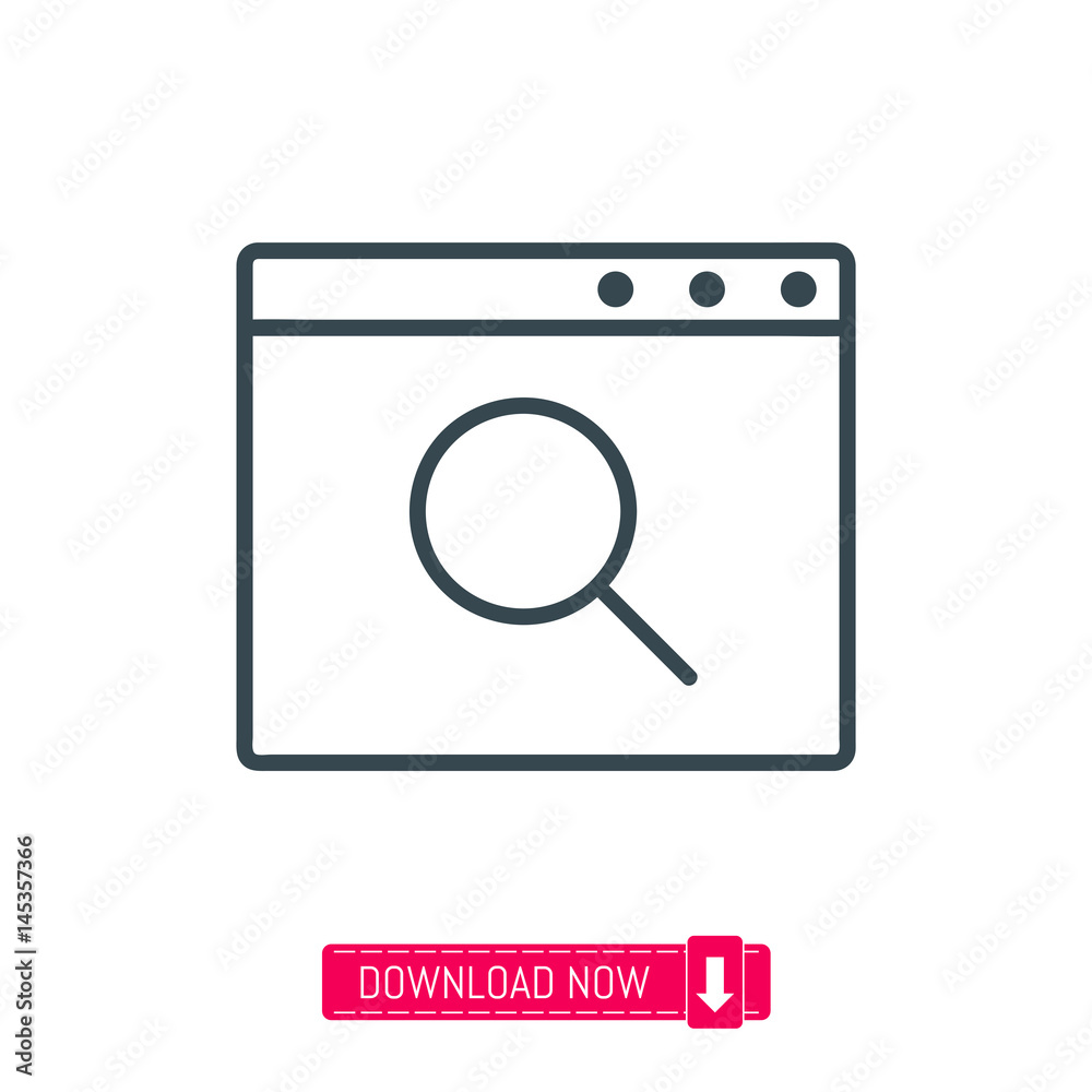 Search icon, vector Search icon, vector